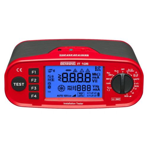 044105 Измеритель сопротивления изоляции IT 105 BENNING