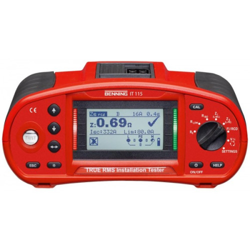 044104 Измеритель Сопротивления Изоляции True IT 115 BENNING
