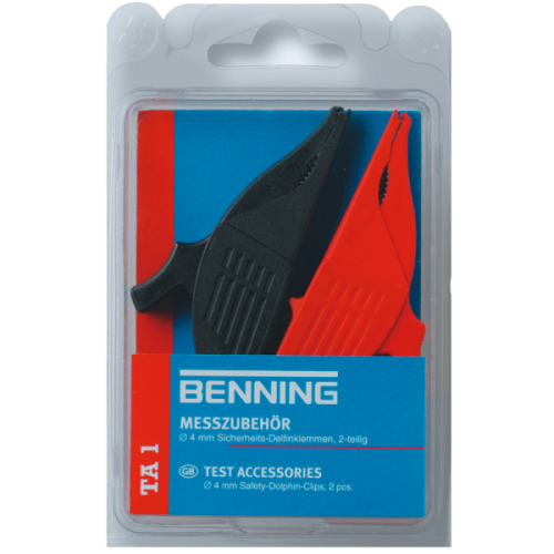 044124 044124 TA 1 Крокодилы - клеммные зажимы из BENNING