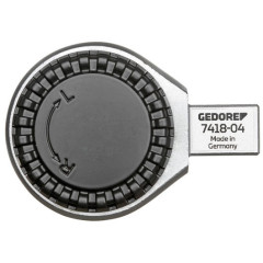 7687580 7418-02 Насадка трещоточная переключающаяся 1/2" SE 14x18 GEDORE