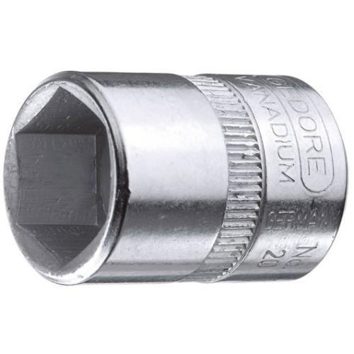 6167880 20 7/16AF Головка торцевая 1/4" шестигранная 7/16" GEDORE