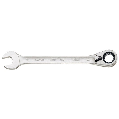 2297272 7 UR 10 Ключ гаечный комбинированный с трещоткой 10 мм GEDORE