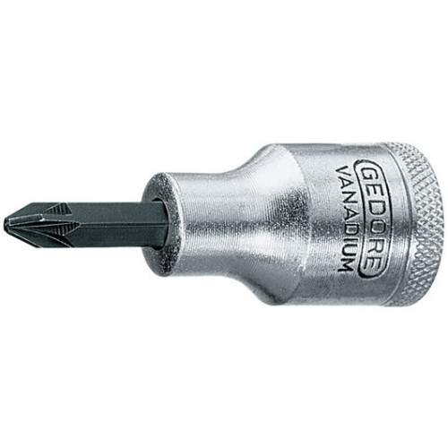 6156840 IKS 19 PZD 4 Головка торцевая с отверточной вставкой 1/2" PZ 4 GEDORE