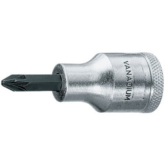 6156840 IKS 19 PZD 4 Головка торцевая с отверточной вставкой 1/2" PZ 4 GEDORE
