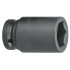6185510 K 21 L 27 Головка ударная торцевая 1" удлиненная 27 мм GEDORE