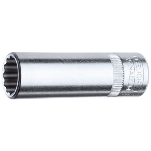 1965409 D 20 L 1/2AF Головка торцевая 1/4", профиль UD, удлиненная 1/2" GEDORE