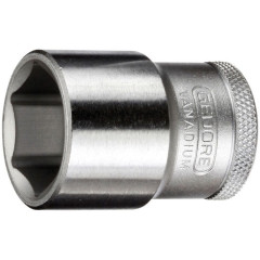6131180 19 17 Головка торцевая 1/2" шестигранная 17 мм GEDORE