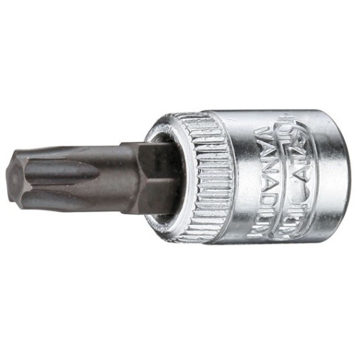 6190510 ITX 20 T9 Головка торцевая с отверточной вставкой 1/4" T9 GEDORE