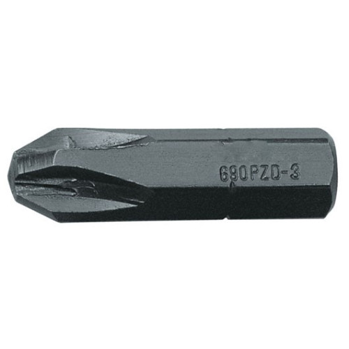 6553090 690 PZD 3 S-010 Вставка отверточная 1/4" PZ 3 GEDORE