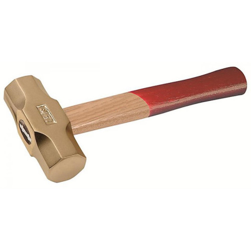 Искробезопасный рудный молот GED RED с рукояткой из дерева ENDRES 1131000S