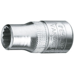 1901702 D 20 13/32AF Головка торцевая 1/4" двенадцатигранная 13/32" GEDORE