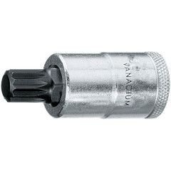 6159780 INX 19 12 Головка торцевая с отверточной вставкой 1/2" XZN M12 GEDORE