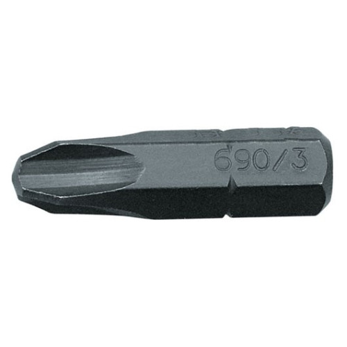 6541670 690 3 L S-010 Вставка отверточная 1/4" PH 3 L GEDORE