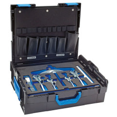 <p> 2927241 1100-1.04/12A Набор внутренних / внешних съемников в L-BOXX® 136 GEDORE</p>