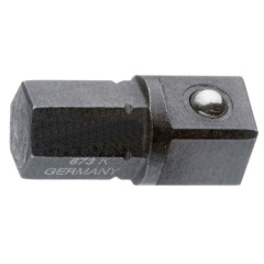 2000245 673 K Переходник для торцевых головок 1/4"-1/4" GEDORE