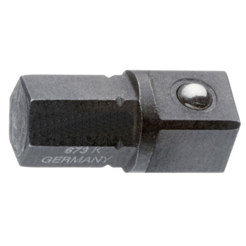 2000245 673 K Переходник для торцевых головок 1/4"-1/4" GEDORE
