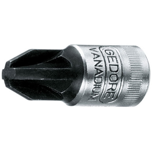 6187130 IKS 20 PZD 1 Головка торцевая с отверточной вставкой 1/4" PZ 1 GEDORE