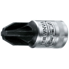 6187130 IKS 20 PZD 1 Головка торцевая с отверточной вставкой 1/4" PZ 1 GEDORE