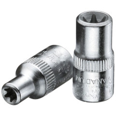 6187640 TX 20 E5 Головка торцевая 1/4" E5 GEDORE