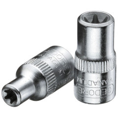 6187720 TX 20 E6 Головка торцевая 1/4" E6 GEDORE