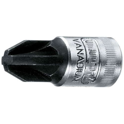 6187210 IKS 20 PZD 2 Головка торцевая с отверточной вставкой 1/4" PZ 2 GEDORE