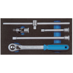 2309114 1500 CT1-1993 U-20 Инструмент для головок 1/2" в 1/3 СТ ложементе GEDORE