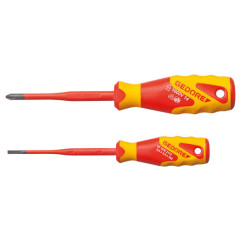 2928736 VDE 2162-2172 PH-02 Набор VDE отверток с тонким стержнем 2 предмета GEDORE