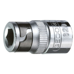 1649329 620 Переходник для отверточной вставки 1/4"-1/4" GEDORE