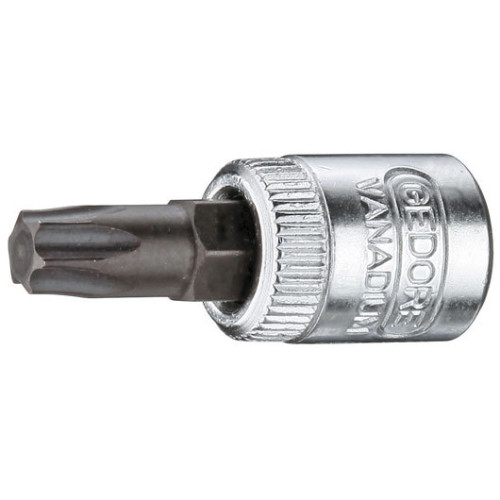 6191080 ITX 20 T25 Головка торцевая с отверточной вставкой 1/4" T25 GEDORE
