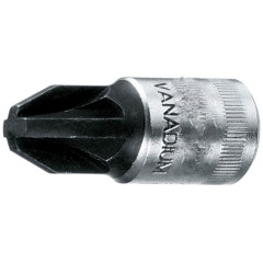 6187480 IKS 20 PZD 3 Головка торцевая с отверточной вставкой 1/4" PZ 3 GEDORE