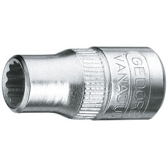 6225750 D 20 8 Головка торцевая 1/4" двенадцатигранная 8 мм GEDORE