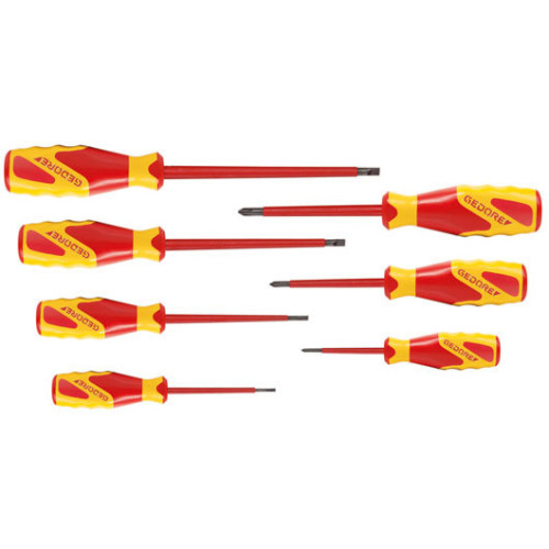 1616048 VDE 2170-2160 PH-077 VDE-набор отверток IS 2,5-6,5 PH 0-2 GEDORE