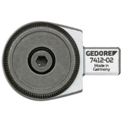 7686500 7412-01 Насадка трещоточная переключающаяся 3/8" SE 9x12 GEDORE