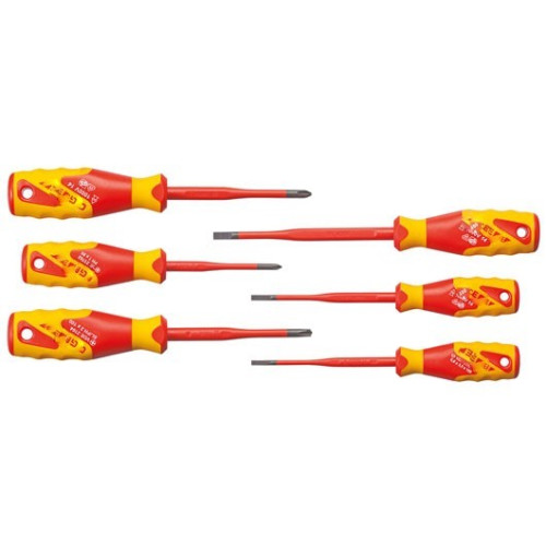 2928701 VDE 2162-2172 PM-06 Набор VDE отверток с тонким стержнем 6 предмета GEDORE
