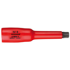 2946564 VDE INX 30 8 VDE Головка торцевая с отверточной насадкой 3/8" XZN M8 GEDORE
