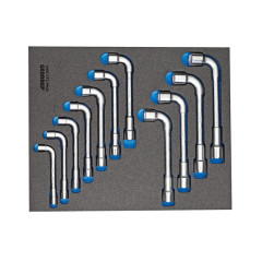 2841851 2005 CT2-25PK набор торцевых ключей с двойным концом в CT ложементе 2/4 GEDORE