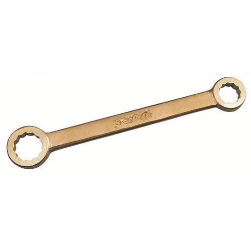Ключ искробезопасный накидной двухсторонний прямой DIN 837 ENDRES 0120008S