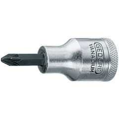 6156680 IKS 19 PZD 2 Головка торцевая с отверточной вставкой 1/2" PZ 2 GEDORE