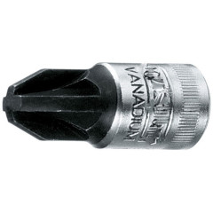 6187560 IKS 20 PZD 4 Головка торцевая с отверточной вставкой 1/4" PZ 4 GEDORE