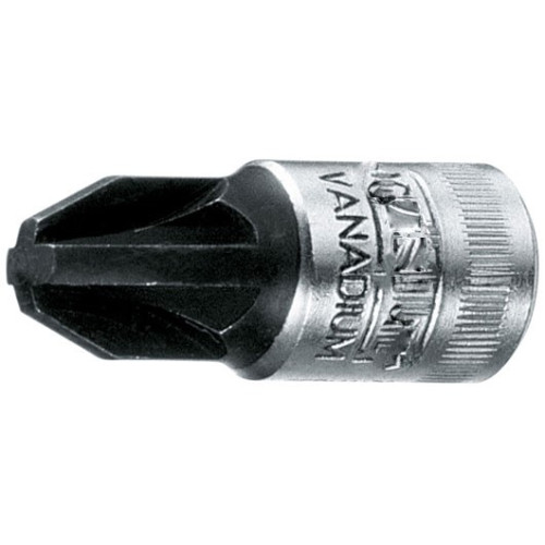 6187560 IKS 20 PZD 4 Головка торцевая с отверточной вставкой 1/4" PZ 4 GEDORE