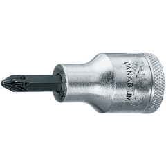 6156680 IKS 19 PZD 2 Головка торцевая с отверточной вставкой 1/2" PZ 2 GEDORE
