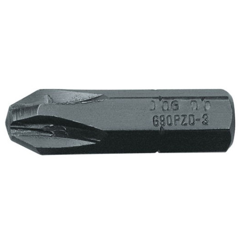 6552790 690 PZD 1 S-010 Вставка отверточная 1/4" PZ 1 GEDORE