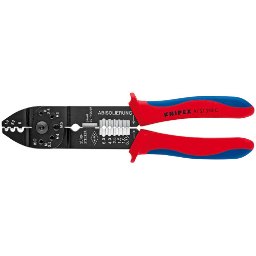 KN-9721215C Клещи для опрессовки 97 21 215 C KN-9721215C KNIPEX
