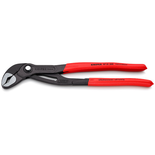 KN-8701300SB Клещи сантехнические и трубные "Cobra" черненые 300 мм 8701300SB KNIPEX