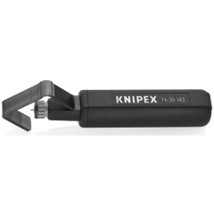 KN-1630145SB Стриппер для удаления оболочки кабеля 16 30 145 SB KN-1630145SB KNIPEX