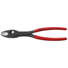KN-8201200SB Захватные клещи TwinGrip 200мм, обливные рукоятки, держатель-еврослот 8201200SB KNIPEX