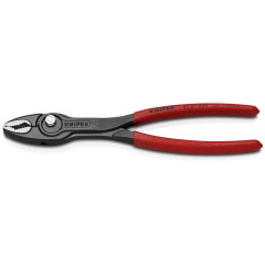 KN-8201200SB Захватные клещи TwinGrip 200мм, обливные рукоятки, держатель-еврослот 8201200SB KNIPEX