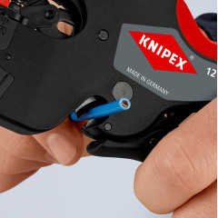 KN-1272190 Автоматический стриппер NexStrip 3-в-1 рез до 10 мм, обжим: квадрат, 0.25-4 мм, 2x2.5 мм, 190 мм 1272190 KNIPEX