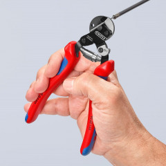 KN-9562160SB Ножницы для резки проволочных тросов 160 мм 9562160SB KNIPEX
