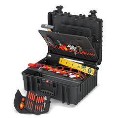 KN-002136 Инструментальный чемодан (26 предметов) "Robust34" Elektro 00 21 36 KN-002136 KNIPEX